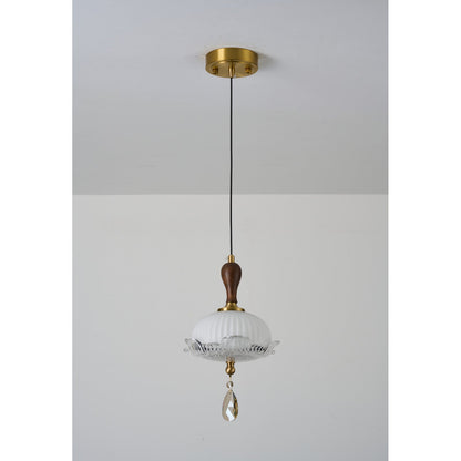 Supplier real photograph of Valloren Pendant A complete front view unlit