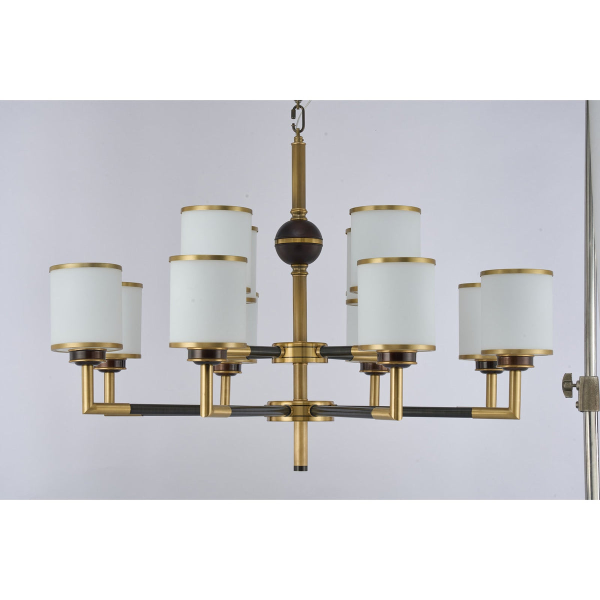 
Supplier real photograph of the Orseline ten-light chandelier complete view